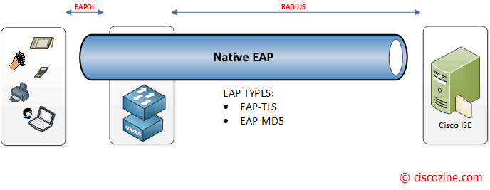 Non Tunneled EAP